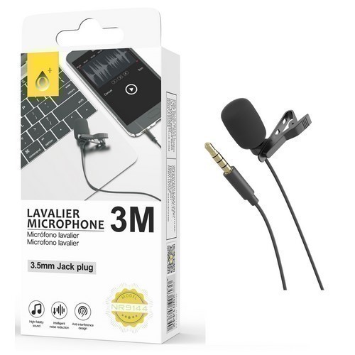 MICROFONO ONEPLUS NR9144 MINI C/SOLAPA 3.5MM
